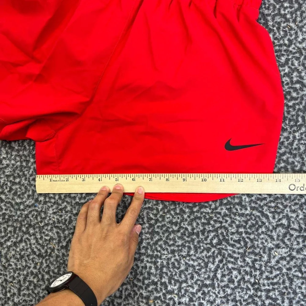 Nike Georgia Bulldogs Dri-FIT Running Shorts Women Medium Red New M